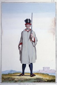 Soldatenkleidung: Soldat in Aktion mit seinem Mantel - in My Dreams von dem Grafen von Sachsen