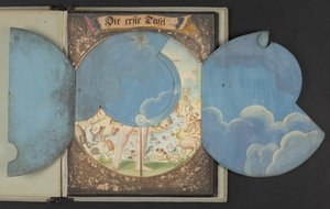 Tafeln, die den Menschen in drei verschiedenen Zuständen darstellen, Add MS 5788
