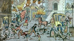 Schreckliche Gräueltaten in Paris, 10. August 1792