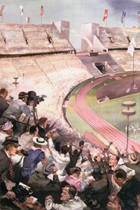 Die Olympischen Spiele in Berlin, aus Berliner Illustrierte Zeitung, 1936