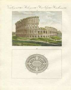 Das Kolosseum oder das Amphitheater des Kaisers Flavius Vespasianus