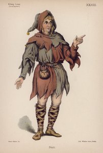 Der Narr, aus Shakespeares König Lear von German School