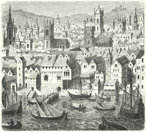 Der Stalhof, Handelsbasis der Hanse in London von German School
