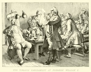 Das Tabakskollegium von Friedrich Wilhelm I.