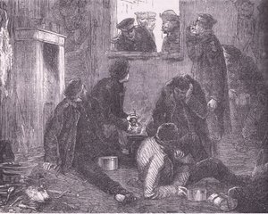 Der Kronprinz von Preußen auf Rundgang, Cassells Geschichte des Krieges zwischen Frankreich und Deutschland, veröffentlicht von Cassell and Company Limited, ca. 1890 von German School