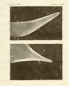 Der große Komet des Jahres 1811 (kolorierte Gravur) von German School