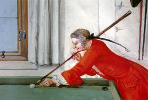Die Ursprünge des Billards, ca. 1745