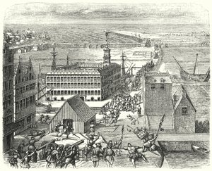 Handelsposten der Hanse in Antwerpen von German School