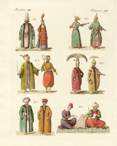 Türkische Nationaltrachten von German School