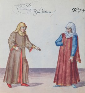 Zwei jüdische Frauen, ca. 1600