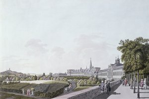 Ansicht der Residenz der Erzbischöfe und Kurfürsten von Köln, Bonn von German School