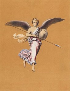 Wandmalerei aus Pompeji, Italien