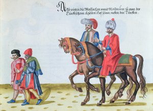 Walachische und moldawische Adlige, Ende des sechzehnten Jahrhunderts von German School