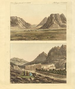 Weg zum Berg Sinai