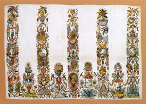 Frauen-Schürze, ca. 1760 von German School