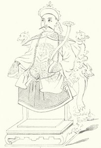 Xianfeng-Kaiser von China (Stich) von German School