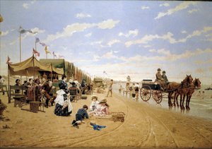 Strand von Sanlucar, 19. Jahrhundert