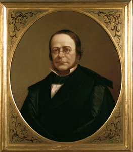 Porträt des italienischen Politikers Camillo Benso, Graf von Cavour von Gerolamo Induno
