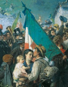 Der Aufbruch der Rekruten von 1866