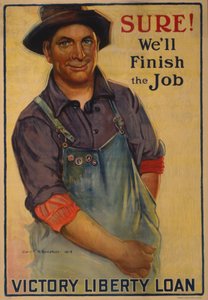 Sicher! Wir werden den Job beenden Victory Liberty Loan, 1918