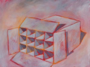 Eine sehr emotionale Box, 2022 von Gerrit Greve