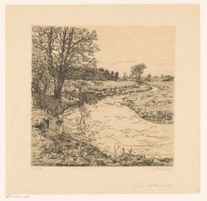 An der Hattemerbeek von Gerrit Haverkamp (signed by artist)