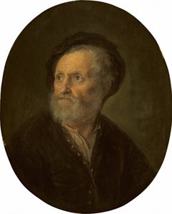 Büste eines bärtigen Mannes, um 1642-1645 von Gerrit or Gerard Dou