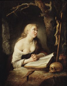 Die reuige Magdalena, ca. 1650-65 von Gerrit Dou