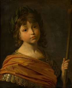 Porträt von Maurice oder Moritz, Prinz von der Pfalz, als Mars dargestellt von Gerrit van Honthorst