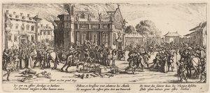 Zerstörung eines Klosters