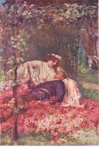 Die liederliche Dame, Geschichten aus der Feenkönigin veröffentlicht von George Harrap and Company von Gertrude E. Demain (after) Hammond