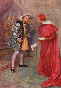 William Shakespeares Stück: Heinrich VIII von Gertrude E. Demain (after) Hammond