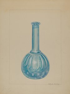 Friseursalon-Flasche, ca. 1936 von Gertrude Lemberg