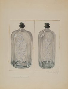Likörflasche, ca. 1936 von Gertrude Lemberg