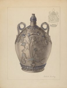Krug mit Stopfen von Gertrude Lemberg