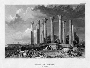 Die Ruinen von Djerash, Syrien