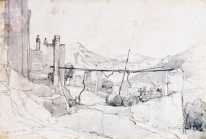Capri von den Stufen nach Anacapri