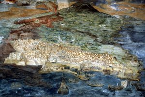 1669 wurde die Stadt Catania (Sizilien) durch den Ausbruch des Ätna verwüstet