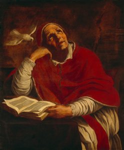 St. Gregor von Giacomo Cavedone