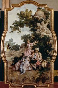 Frühling von Giacomo Favretto