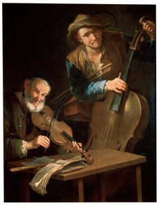 Die Musiker, spätes 17. oder 18. Jahrhundert von Giacomo Francesco Cipper