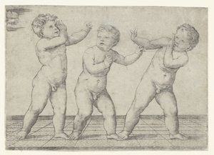 Drei nackte Jungen von Giacomo Francia