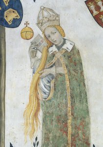 Die neun Helden und die neun würdigen Frauen, Detail von Äthiopien, das ihr Haar kämmt