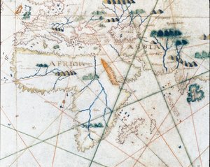 Die Küsten Europas und Nordafrikas von Giacomo Maggiolo