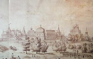Der Palast in Kolomenskoye