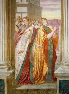 Sophonisba in Tränen von Giambattista Zelotti