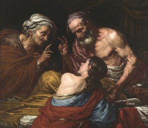 Isaak segnet Jakob von Giambattista Langetti
