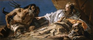 Neptun bietet Venedig Geschenke an, ca. 1750 von Giambattista Tiepolo