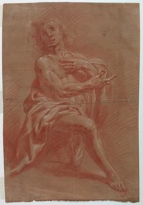 Kniender Mann von Gian Giacomo Barbelli