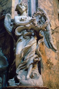 Engel mit der Dornenkrone von Gian Lorenzo Bernini